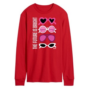 Men's - Barbie - The Future Is Bright Long Sleeve Graphic T-Shirt - 1 of 2
