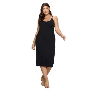 L I V D Women's Jennie Spaghetti Strap Midi Dress - 1 of 3