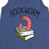 Girls' - Instant Message - Bookworm Graphic Sleeveless Aline Dress - 2 of 4