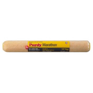 Purdy Marathon Nylon/Polyester 18 in. W X 3/8 in. Paint Roller Cover 1 pk (Case of 6) - 1 of 1