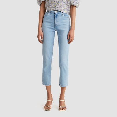 levi's straight cropped jeans