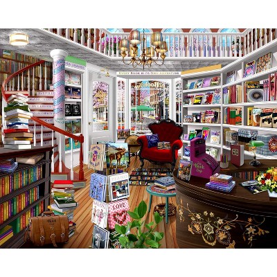 Sunsout The Book Shop 1000 pc   Jigsaw Puzzle 31534
