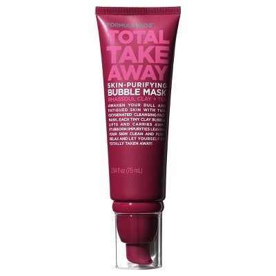 Formula 10.0.6 Total Take Away Skin Purifying Bubble Mask - Rhassoul Clay + Tea - 2.54 fl oz