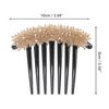 Unique Bargains Women's Crystal Bud Side Comb 1 Pc - 2 of 4