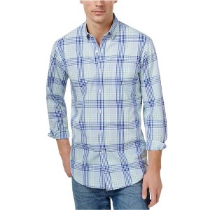 Club Room Mens Plaid Button Up Shirt - 1 of 1