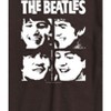 Men's - The Beatles - Group Member Faces Short Sleeve Graphic T-Shirt - 2 of 4