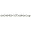 Black Bow Jewelry 4mm, Sterling Silver Solid Diamond Cut Rolo Chain Necklace - 4 of 4