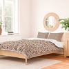 Deny Designs 3pc Full Doodle by Meg Tulip Print Duvet and Sham Set - 2 of 4