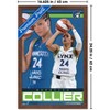 Trends International WNBA Minnesota Lynx - Napheesa Collier 25 Framed Wall Poster Prints - 3 of 4