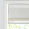 Gracie Mills Eulalie Cordless Lightweight Linen Blend Roman Shade - 2 of 4