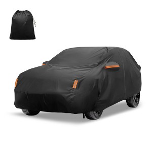 Unique Bargains Waterproof 210D-PU Oxford Car Cover - 1 of 4