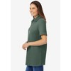 Woman Within Women's Plus Size Perfect Short-Sleeve Polo Shirt - 4 of 4