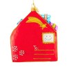 Huras Family 4.5 Inch Season's Greetings From Santa Hand-Painted Keepsake Tree Ornaments - 3 of 4