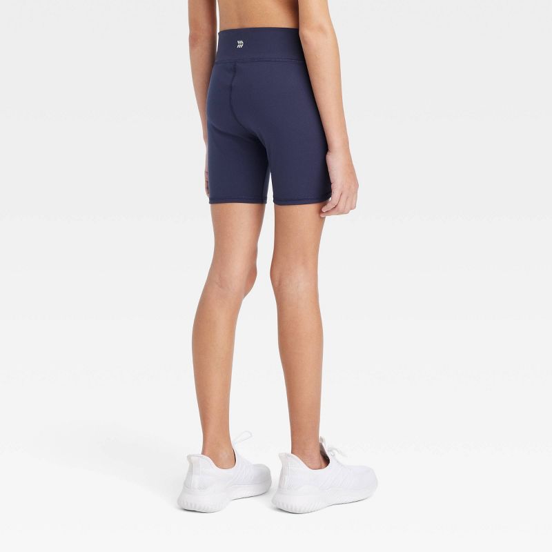 Girls' Core Bike Shorts - All In Motion™, 3 of 5