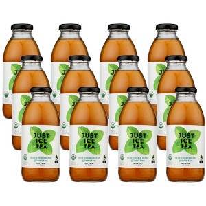 Just Ice Tea Organic Moroccan Mint Green Tea  - Case of 12/16 fz - 1 of 4