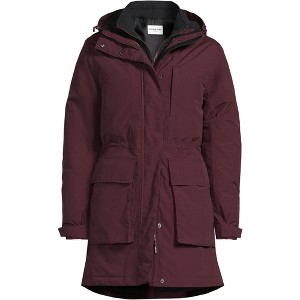 Lands' End Women's Squall Waterproof Insulated 3 in 1 Winter Parka - 1 of 4