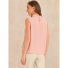 Allegra K Women's Chiffon Sleeveless Work Business Casual Tank Top - 3 of 4