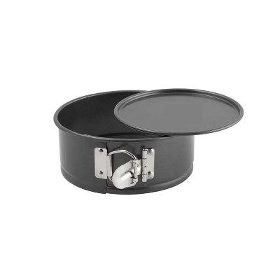 8.7" Black Non-Stick Aluminized Steel Springform Pan