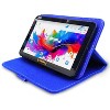 LINSAY 7" Tablet 128GB Storage Bundle with Blue Leather Case Android 15 - 3 of 3