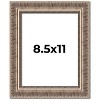 PosterPalooza | Photo Size Ornate Gold Picture Frame - UV Acrylic, Foam Board Backing, Hanging Hardware - 2 of 4