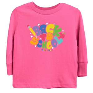 The Juniper Shop SmileyWorld Back To School Stars Youth Long Sleeve Tee - 1 of 4