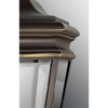 Progress Lighting Crawford 4-Light Outdoor Post Lantern, Oil Rubbed Bronze, Clear Beveled Glass Shade - 2 of 4