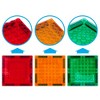 PICASSO-TILES Magnetic Tiles, Brick Building Block Set, Toy for Kids, 12pcs - 4 of 4