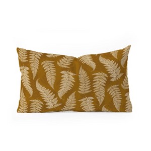 Avenie Countryside Garden Ferns Oblong Throw Pillow - Society6 - 1 of 2
