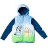 Bluey Bingo Bluey Zip Up Vest 2fer Jacket Little Kid to Little Kid - 3 of 4