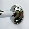 DOMETOUR Shower Arm with Flange, 1/2 NPT Tapered Threads, Rain Shower Head Arm, Wall Mount Shower Extension Arm - 3 of 4