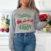 Simply Sage Market Women's Graphic Sweatshirt Christmas On The Farm Tractor - 2 of 4