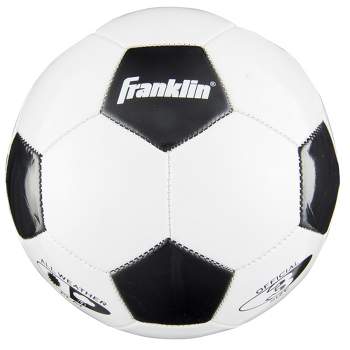 Sportime Super-Safe Soccer Ball, 8 Inches, Yellow and Black - 009554