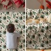 Christmas Flannel Blanket Throw, Holly Pine Cone Soft Fuzzy Plush Cozy Flannel Blankets for Christmas Gift. - 4 of 4