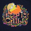 Minions Men's Keep It Chill Groovy Psychedelic Design Short Sleeve T-Shirt - 2 of 3