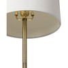 Mark & Day Ellbogen 33"H x 10"W x 10"D Traditional Aqua Table Lamps - 4 of 4