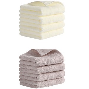 REGALWOVEN 100% Cotton Solid Soft Absorbent Bathroom Decorative Hand Towel 13" x 29" - 1 of 4