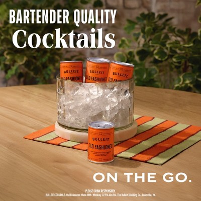 Bulleit Old Fashioned Cocktail - 4pk/100ml Cans