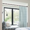 Shower Curtain Rod, Adjustable 32-75 Inch Spring Tension Shower Rods for Bathroom or Window - 3 of 4