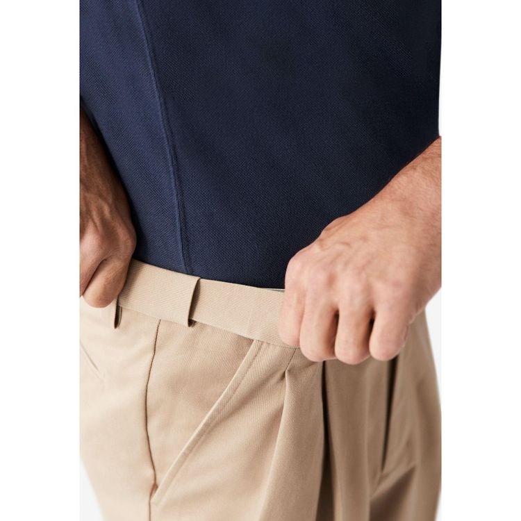 KingSize Classic Fit Wrinkle-Free Expandable Waist Pleat Front Pants ...