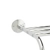 Honey-Can-Do Wall Mount Towel Rack Chrome : Microfiber, Machine Washable, Non-Slip Backing - 3 of 4
