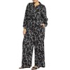 ELOQUII Women's Plus Size Printed Wide Leg Pant - 4 of 4