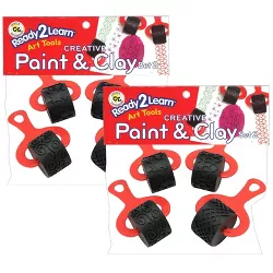 Ready 2 Learn Ready2Learn Paint and Clay Explorer Rollers, 4 Per Set, 2 Sets