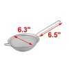 Unique Bargains Home Kitchen Metal Fried Food Spice Flour Mesh Strainer Silver Tone 1 Pc - 2 of 4