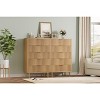 Modern 5 Drawer Dresser for Bedroom with Gold Handle and Large Drawer - 3 of 4