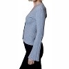 Women's Lurex Front Cardi Heather Stone Combo - DESIGN HISTORY - 2 of 3