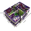 Bacati - Botanical Purple Storage Caddy - 4 of 4
