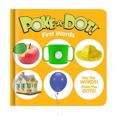 Poke-A-Dot: First Words - (Hardcover)