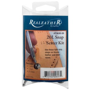 Realeather 20L Snap Setter Kit-Nickel - 1 of 3