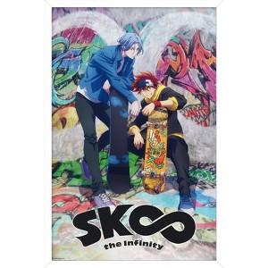 Trends International SK8 THE INFINITY - Reiki And Langa Framed Wall Poster Prints - 1 of 4