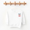 The Juniper Shop Patriotic Cherries Coquette Toddler Sweatshirt - 2 of 4
